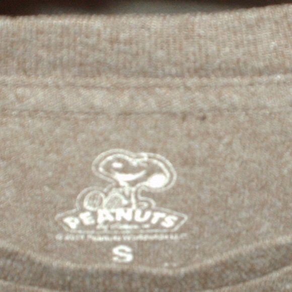 Peanuts Snoopy Hard Work short sleeve T-shirt - Picture 4 of 4